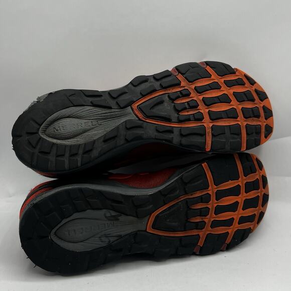 Merrell Agility Peak Mens 11.5 Orange Flex Connect Trail Running Shoes J37705 - Picture 8 of 12